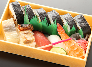 折寿司盛合せ